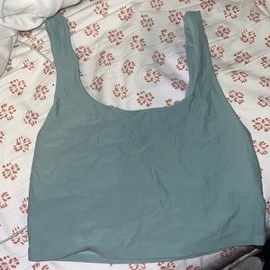 brand new fabletics workout top with built in bra